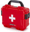 Nanuk 904 Waterproof Case - Empty - First Aid Prepper Survival Gear - Dust and Impact Resistant - Red