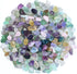 0.93 LB Fluorite Tumbled Chips Aquarium Gravel, Natural Crystal Quartz Stones for Vase Fillers, Garden, Succulent Decor