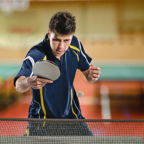 Senston Ping Pong Paddles, Premium Table Tennis Racket Set of 2 with 3 Balls for Indoor/Outdoor Play