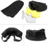 QWORK Military Airsoft Tactical Goggles with 3 Interchangeable Lens for Outdoor Riding, Black