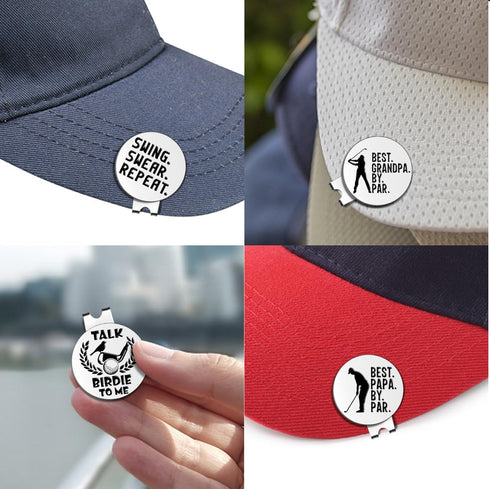 It Takes a Lot Funny Golf Ball Markers, Magnetic with Hat Clip, Divot Tools, Men Golf Accessories, Gifts for Dad