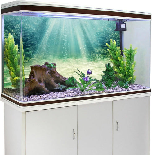AWERT 36x18 inches Aquarium Background - Aquatic Plant Bubble Underwater Ocean Floor Fish Tank