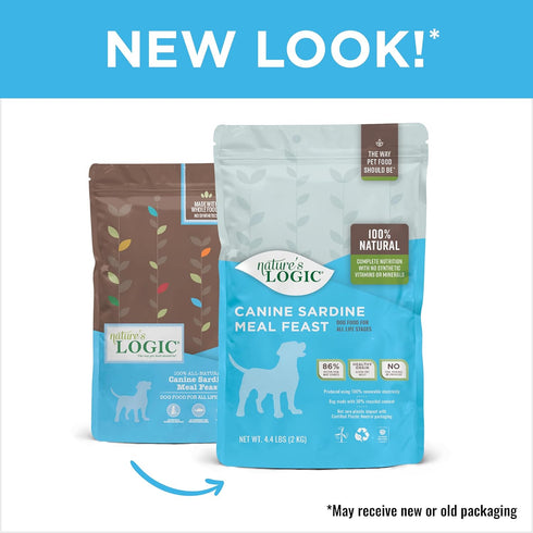 Nature's Logic Canine Sardine Meal Feast, 4.4 lbs