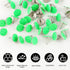 Sopoloray 100 Pcs Reflective Trail Marking Tacks,Sturdy Metal Push Pins with Glow Reflective Markers