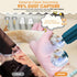 6-Speed Trimmers, 2000mAh 8H 95% ATESON Dog Nail Grinder with LED Light, Quiet Electric Pet Nail Forward/Reverse