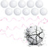Tasdurian 12 Pcs Prank Golf Balls Funny Exploding Golf Ball with Streaming Ribbon