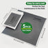 10/6Pack Pack Packaged-Gun Technology Microfiber Black/Gray Gun Cleaning Cloth-Large Size-Lint Free-Reusable Cleaning