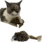 SPOT Shaggy Plush Giant Mouse - Cat Toy, Fuzzy Mice with Catnip and