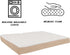 PETMAKER Orthopedic Dog Bed, 2-Layer Memory Foam, Machine Washable Sherpa Top Cover, 36x27 for Large Dogs