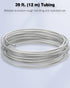 Pawfly 39 Feet Aquarium Airline Tubing, Standard 3/16" Kink-Resistant PVC Hose for Fish Tank