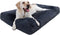 Orthopedic Extra Large Dog Bed, Washable with Removable Cover, Waterproof Crate Bed, Non-Slip Bottom, Fluffy Pet Bed