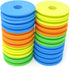 Honbay 20PCS Round Fishing Line Foam Spools, 68mm/2.68inch Storage Holders, Rigs & Hooks Boards, Random Colors