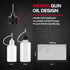 Universal Gun Cleaning Kit, Rifle Cleaning Set with Reinforced Brass Rods, Brass Jags and Slotted Tips