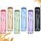 Reusable Travel Utensils Set with Case, 6 Sets Wheat Straw Portable Cutlery, Eco-Friendly BPA Free for Kids Adults
