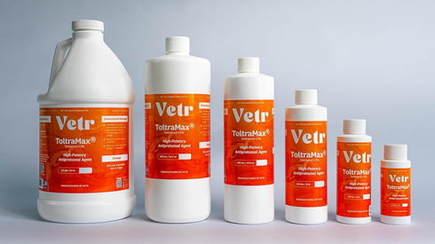 2.5% 240mL/8 Toltrazuril for Horses, Dogs, Cats, Ounce, for Non-Food Chain Animals, Peanut Butter