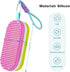 Swim Goggle Case for Swimming Goggles, Silicone Protective Cases with Drain Hole