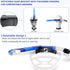 Seago Swim Snorkel for Lap Swimming, Dry Top Front Snorkel Gear for Adult Youth, Comfy Head Pads, Food-Grade Silicone