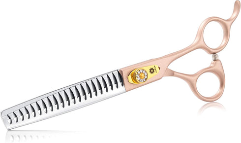 7 Inches Professional Pet Grooming Scissors, 440C Japanese Steel for Dogs, Cats, and More