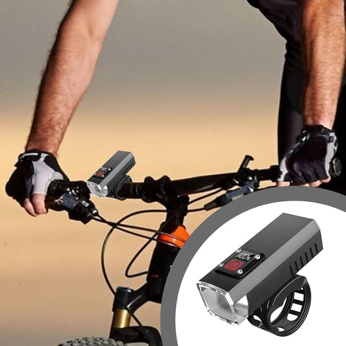 Generic Commuting Rechargeable Front Bike Headlight - Kids Adults Night Riding Bright Bike Light, Waterproof Cycling