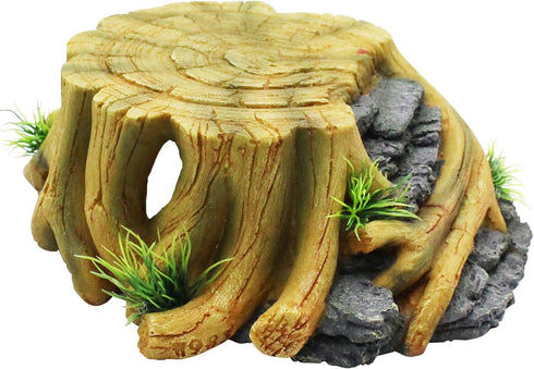 Turtle Basking Platform, Tortoise Resin Resting Ornament for Aquarium Turtle Tank Decorations