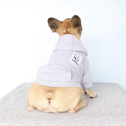 iChoue English Bulldog Clothes Hoodies for Dogs – French Frenchie Pug English Boston Terrier Bully Pitbull Corgi