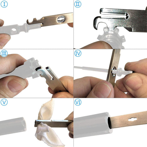 Raiseek BCG Carbon Scraper Cleaning Tool