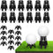 Golf Simulator Tees, 22Pcs Plastic Tees for Home, Indoor or Outdoor Training, Pack of 12 Tall & 12 Small