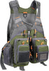 Gonex Fly Fishing Vest for Men Women, Adjustable Comfortable Fishing Vest with Multi-Pockets Reflective Stripes