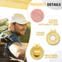 Queen of The Green Pink Gold Golf Ball Marker with Hat Clip, Funny Golf Accessories for Women, Christmas, Mother's Day,