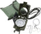 Compass,Outdoor Military Waterproof Lens Sighting Compass,High Precision Directional Compass with Survival