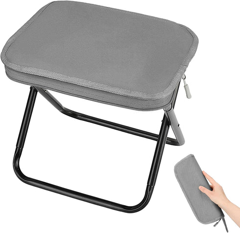 SANLIKE Portablel Stool,Folding Lightweight Camping Stool 220LB Load Capacity Collapsible Fishing Stool,Ideal