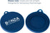 Bonza Set of 2 Pet Food Can Covers, Universal Silicone Lids for Dog or Cat Food, BPA Free, Dishwasher Safe