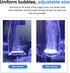 Upettools Aquarium Air Stone Kit, Nano Bubble Stone with Control Valve for Fish Tank and Hydroponic