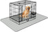 Silicone Dog Crate Mat, 36" x 24" Crate Liner for Dog Cages,