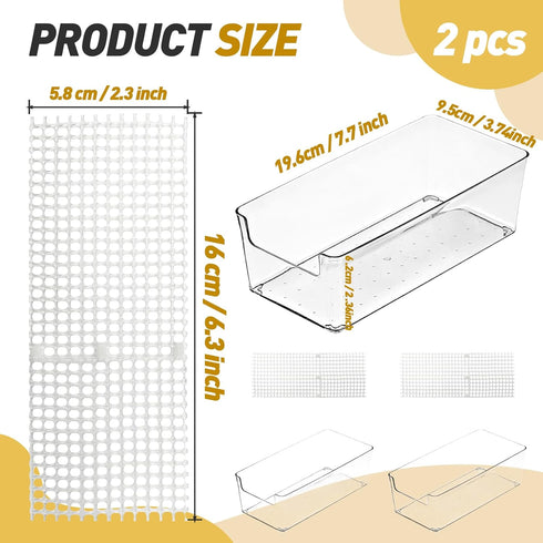 Iffitya 2 Packs Large Hermit Crab Water Tank - Ideal Hermit Crab Pool and Tank Combination - Hermit Crab Water Tank