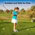 Practice Golf Balls, Plastic Golf Training Balls, 5 inch for Driving Range, Indoor Simulators, Outdoor Use