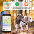2 Pack Waterproof Dog Collar Holder for Samsung Galaxy SmartTag 2, Silicone GPS Tracker Hidden Anti-Lost Case (Black,