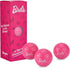 Shanker Golf Balls - Birdie Pink Golf Balls, Funny Gift for Women (Sleeve of 3, Novelty)