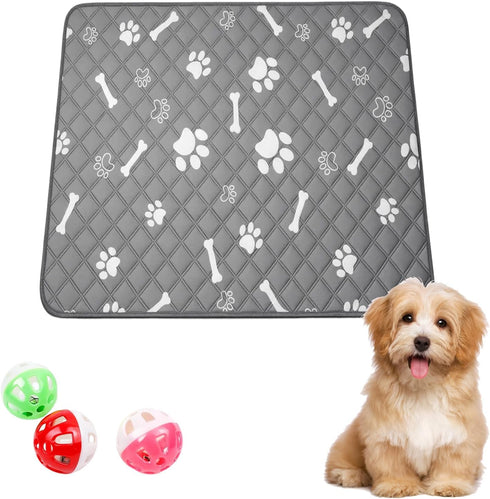 Dovbuqu Puppy Pad with Pheromones, Training Pads for Dogs, 30x30cm Blue Bone Design,