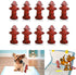 20Pcs 7.3 3.9in Dog Pee Post Guide Paper Pee Trainer, Hydrant Shaped Pet Diaper Pad Guide for Small Dogs, Puppies Dogs