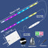 LED Bike Frame Light Strip, Waterproof RGB Colorful Lamp for Night Riding, Can Be Cropped for Outdoor Bike