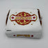 10" Deluxe Plush Pizza Box Dog Toy with 8 Squeaky Slices