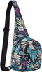 XEYOU Small Sling Bag, Lightweight One Strap Backpack, Unisex Crossbody Chest Bag for Hiking