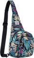 XEYOU Small Sling Bag, Lightweight One Strap Backpack, Unisex Crossbody Chest Bag for Hiking