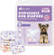 Pet Soft Female Dog Diapers - Disposable Doggie Diapers with Wetness Indicator,