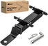 Nilight Universal Golf Cart Trailer Hitch, 2" Receiver Rear Seat Kit Compatible for Club Car EZGO Yamaha