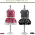 Outdoor Dog Clothing Princess Costumes - Pet Harness Dress for Poodle, Bichon Frise, Pomeranian, Schnauzer (L, Pink)