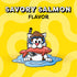 30 oz. Temptations Cat Treats Classic Crunchy and Soft Cat Treats, Savory Salmon Flavor, Tub