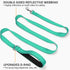 Joytale Double-Sided Reflective Dog Leash, 6 FT/5 FT/4 FT, Padded Handle Nylon for Medium & Large Dogs, Teal
