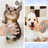 9 Pcs Dog Grooming Brush Shedding Kit, Self-Cleaning Slicker Brush, Nail Clippers, Scissors for Cats and Pets